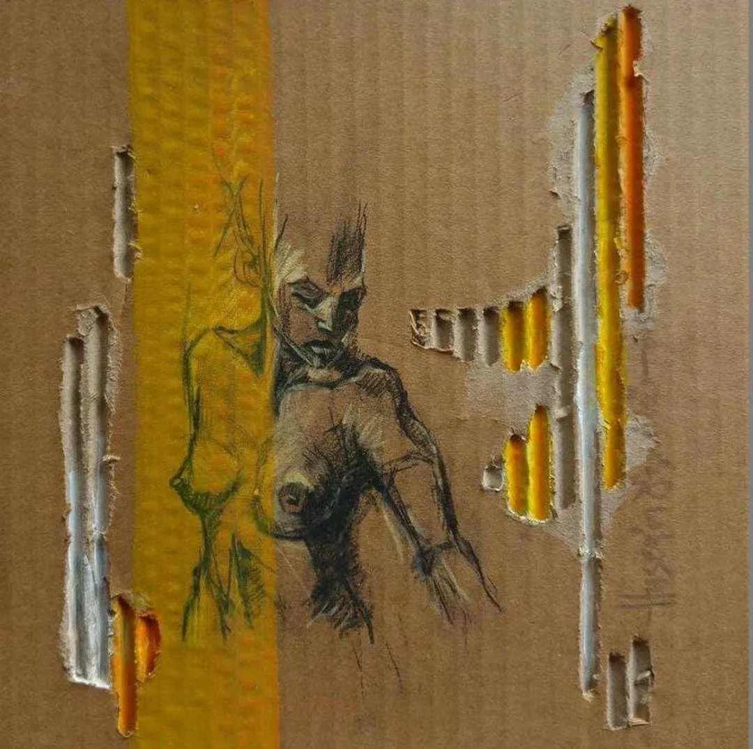 "Ünzile" eseri HÜSEYİN ÖZNÜLÜER tarafından 2015 yılında 25x25 cm ölçülerinde Karışık teknik tekniği ile yapılmıştır.
