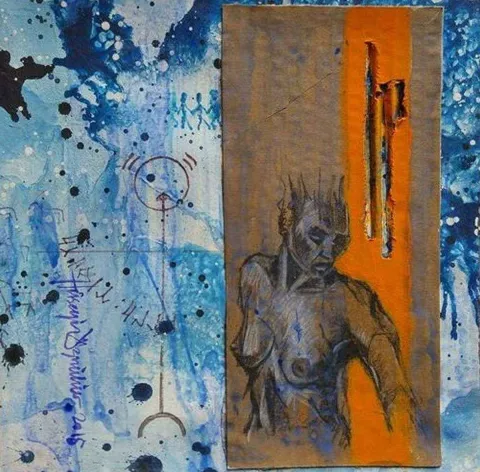 "Ünzile" eseri HÜSEYİN ÖZNÜLÜER tarafından 2015 yılında 25x25 cm ölçülerinde Karışık teknik tekniği ile yapılmıştır.