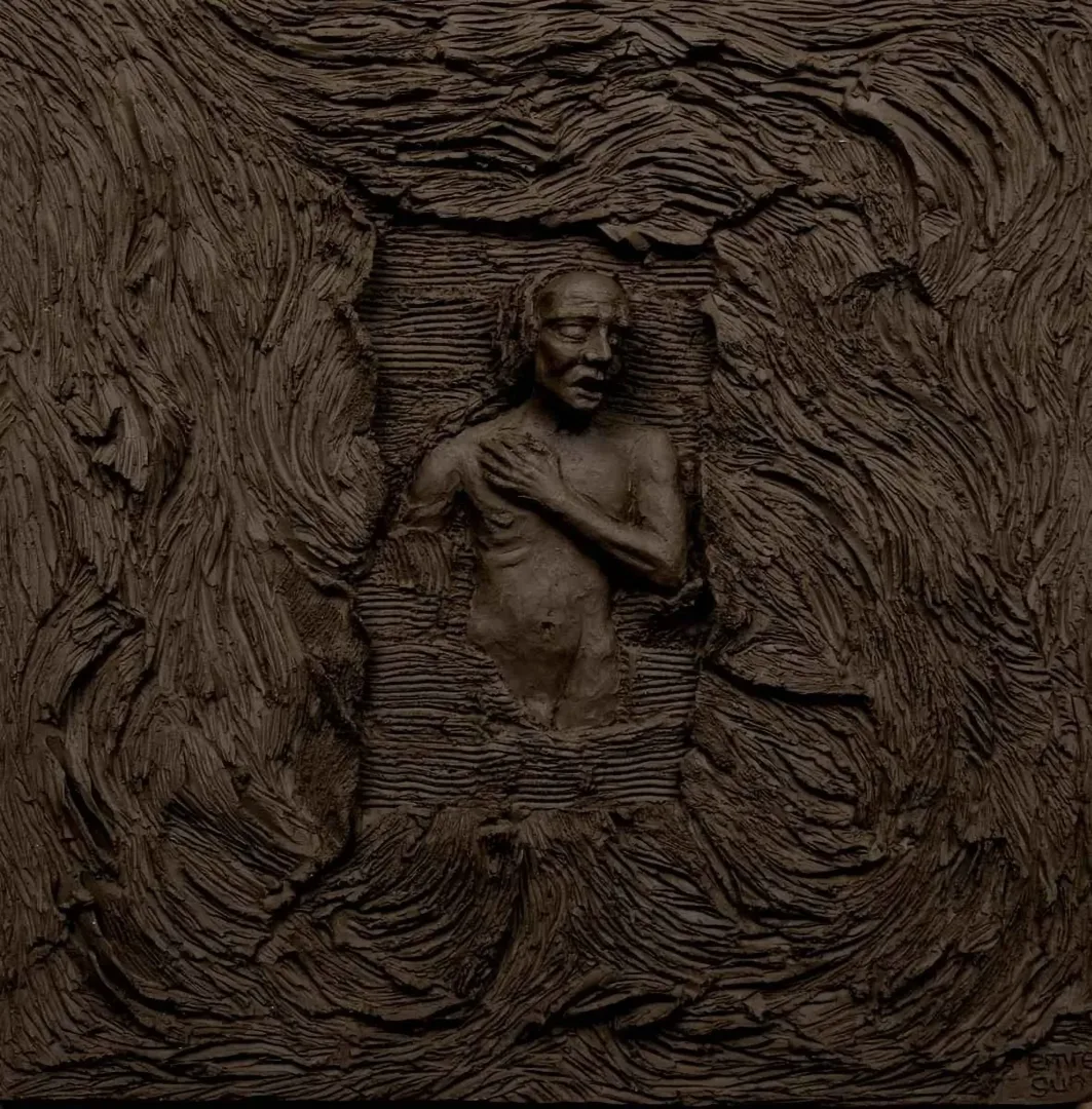 "isimsiz" eseri EMRE GÜN tarafından 2015 yılında 25x25 cm ölçülerinde Seramik tekniği ile yapılmıştır.