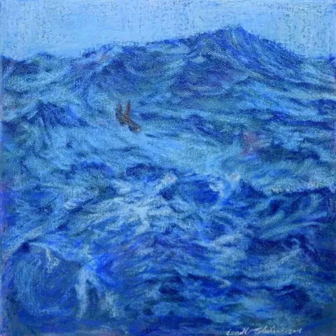 İSMAİL TETİKÇİ — “isimsiz”, 2015 "isimsiz" eseri İSMAİL TETİKÇİ tarafından 2015 yılında 25x25 cm ölçülerinde Tuval üzeri akrilik boya tekniği ile yapılmıştır.