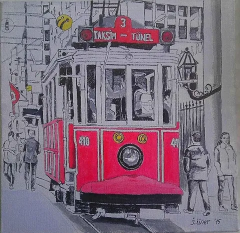 İSMAİL ÜNER — “isimsiz”, 2015 "isimsiz" eseri İSMAİL ÜNER tarafından 2015 yılında 25x25 cm ölçülerinde Tuval üzeri akrilik boya tekniği ile yapılmıştır.
