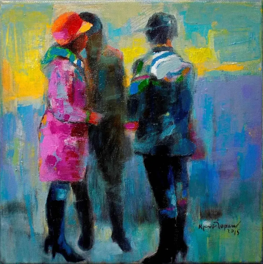 KEMAL TOPÇU — “isimsiz”, 2015 "isimsiz" eseri KEMAL TOPÇU tarafından 2015 yılında 25x25 cm ölçülerinde Tuval üzeri akrilik boya tekniği ile yapılmıştır.