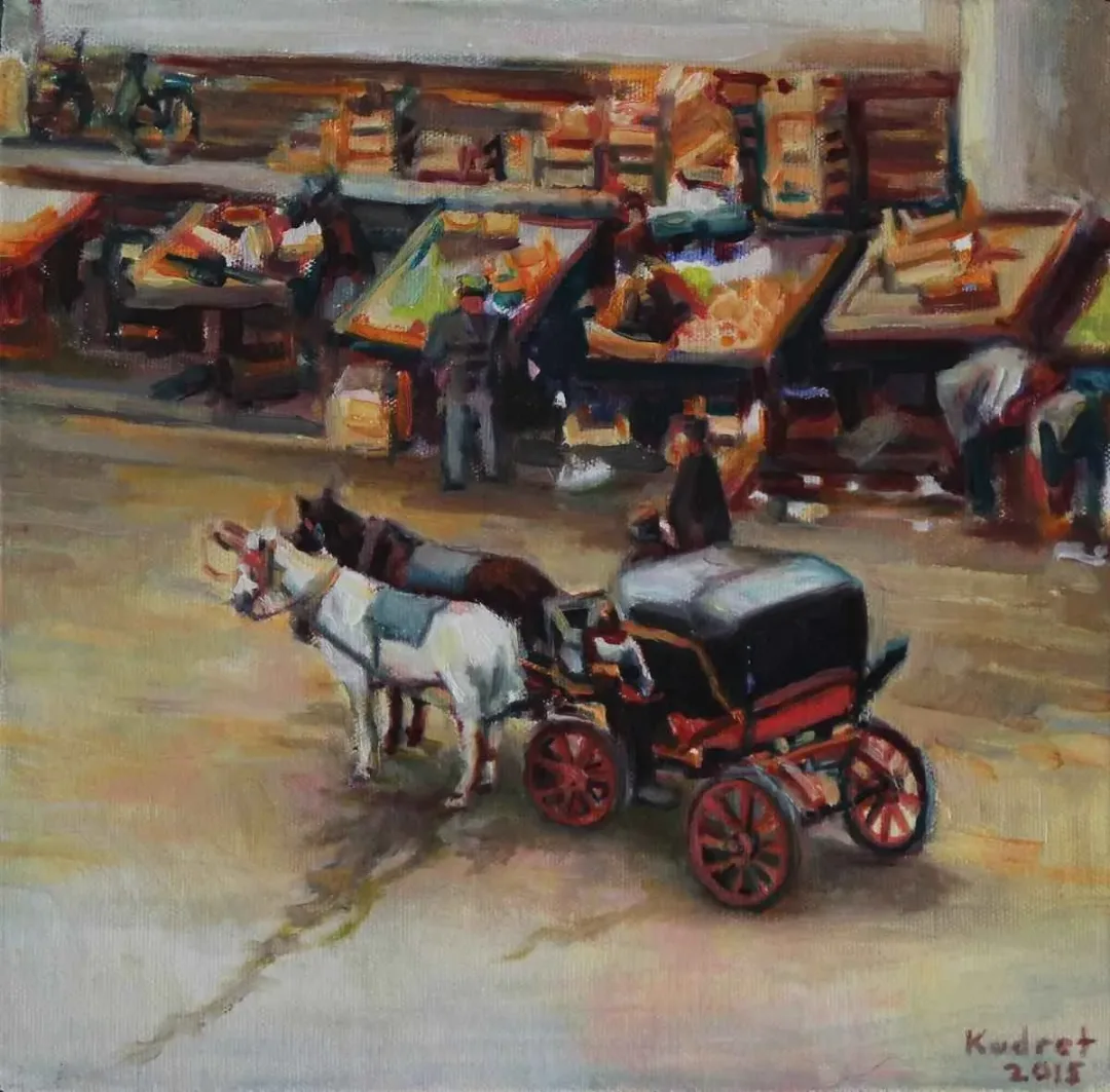 KUDRET TÜRKÜM — “isimsiz”, 2015 "isimsiz" eseri KUDRET TÜRKÜM tarafından 2015 yılında 25x25 cm ölçülerinde Tuval üzeri akrilik boya tekniği ile yapılmıştır.