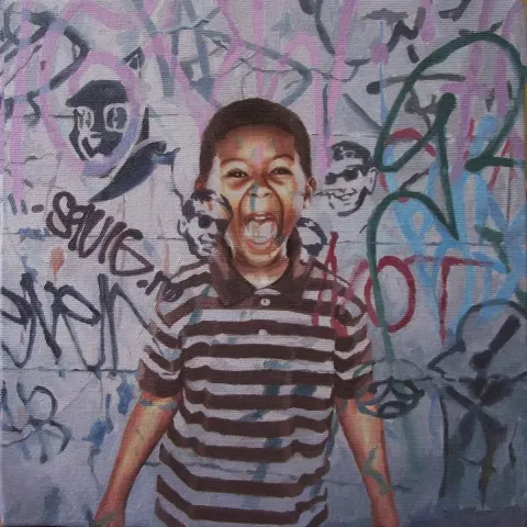 M. EMRAH AKKAYÜZ — “isimsiz”, 2015 "isimsiz" eseri M. EMRAH AKKAYÜZ tarafından 2015 yılında 25x25 cm ölçülerinde Tuval üzeri yağlı boya tekniği ile yapılmıştır.