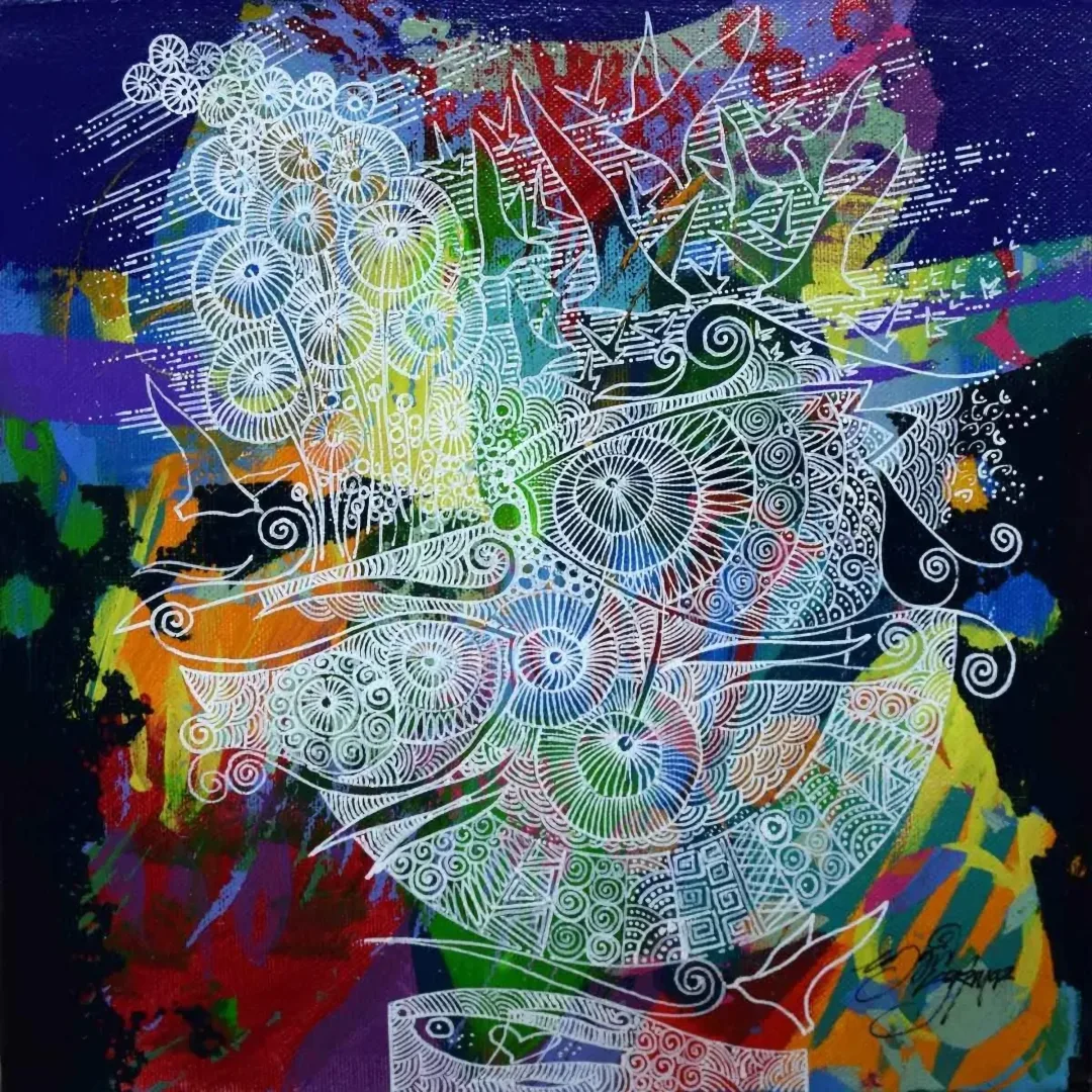 yakınlaştır "isimsiz" eseri ENGİN KORKMAZ tarafından 2015 yılında 25x25 cm ölçülerinde Tuval üzeri akrilik boya tekniği ile yapılmıştır.