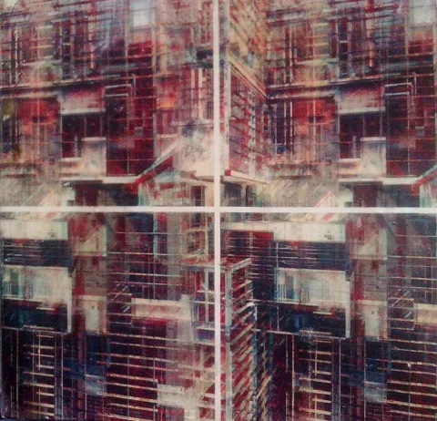 MUSTAFA MUTLU — “Alternatif Senfoni”, 2015 "Alternatif Senfoni" eseri MUSTAFA MUTLU tarafından 2015 yılında 25x25 cm ölçülerinde Tuval üzeri akrilik boya tekniği ile yapılmıştır.