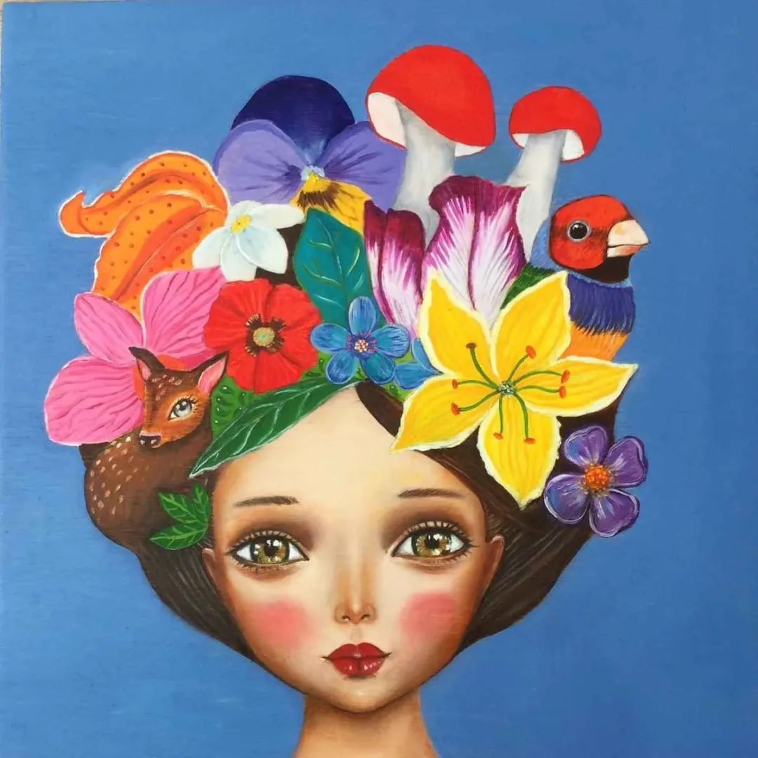 NESRİN TUNCAY — “isimsiz”, 2015 "isimsiz" eseri NESRİN TUNCAY tarafından 2015 yılında 25x25 cm ölçülerinde Ahşap üzeri akrilik boya tekniği ile yapılmıştır.