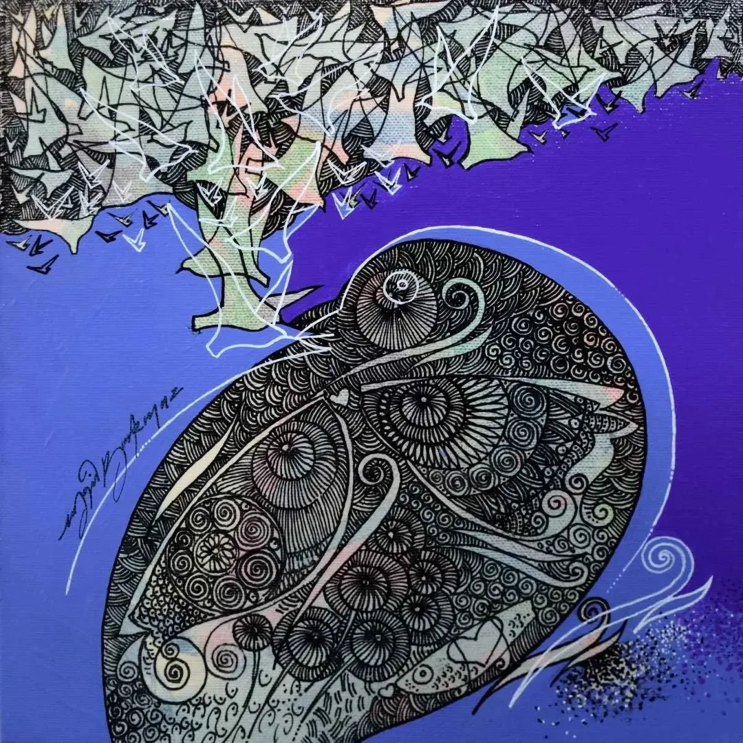 yakınlaştır "isimsiz" eseri ENGİN KORKMAZ tarafından 2015 yılında 25x25 cm ölçülerinde Tuval üzeri akrilik boya tekniği ile yapılmıştır.