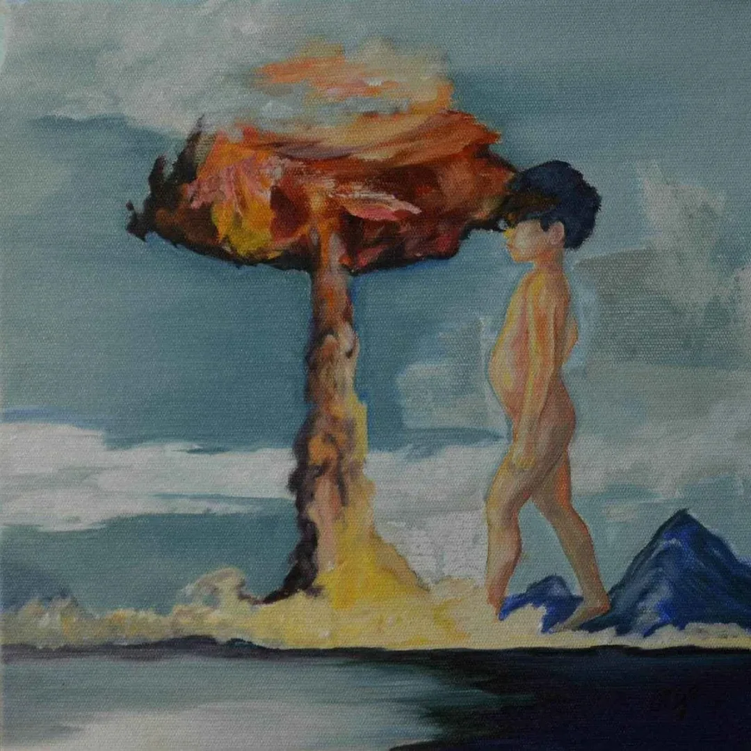 ÖZGE KUL — “isimsiz”, 2015 "isimsiz" eseri ÖZGE KUL tarafından 2015 yılında 25x25 cm ölçülerinde Tuval üzeri yağlı boya tekniği ile yapılmıştır.
