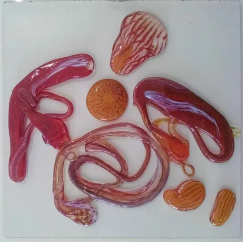 TAHA BAYDAR — “isimsiz”, 2015 "isimsiz" eseri TAHA BAYDAR tarafından 2015 yılında 25x25 cm ölçülerinde Cam tekniği ile yapılmıştır.