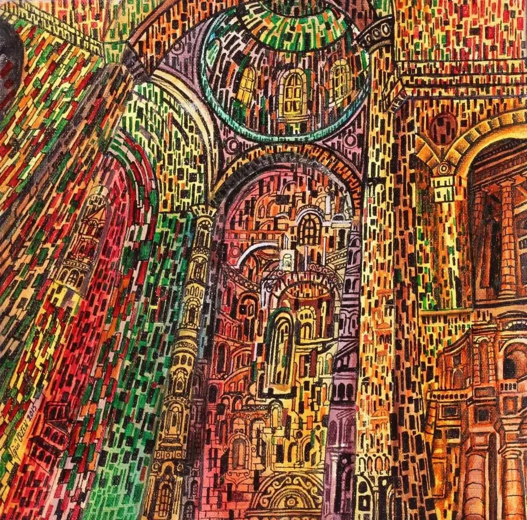 yakınlaştır "isimsiz" eseri UĞUR ÖZEN tarafından 2015 yılında 25x25 cm ölçülerinde Tuval üzeri akrilik boya tekniği ile yapılmıştır.