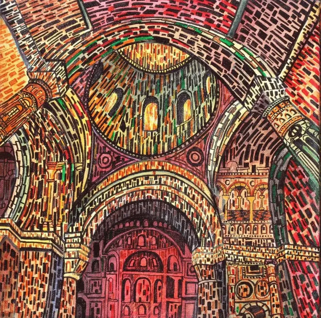 UĞUR ÖZEN — “isimsiz”, 2015 "isimsiz" eseri UĞUR ÖZEN tarafından 2015 yılında 25x25 cm ölçülerinde Tuval üzeri akrilik boya tekniği ile yapılmıştır.