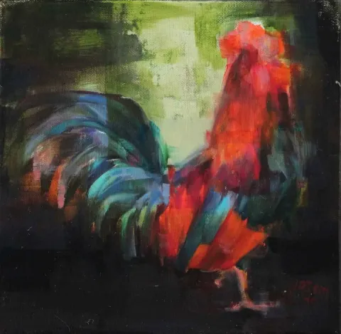 YASEM FUNDA BURNAZ — “isimsiz”, 2015 "isimsiz" eseri YASEM FUNDA BURNAZ tarafından 2015 yılında 25x25 cm ölçülerinde Tuval üzeri yağlı boya tekniği ile yapılmıştır.