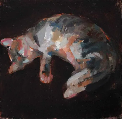 YASEM FUNDA BURNAZ — “isimsiz”, 2015 "isimsiz" eseri YASEM FUNDA BURNAZ tarafından 2015 yılında 25x25 cm ölçülerinde Tuval üzeri yağlı boya tekniği ile yapılmıştır.