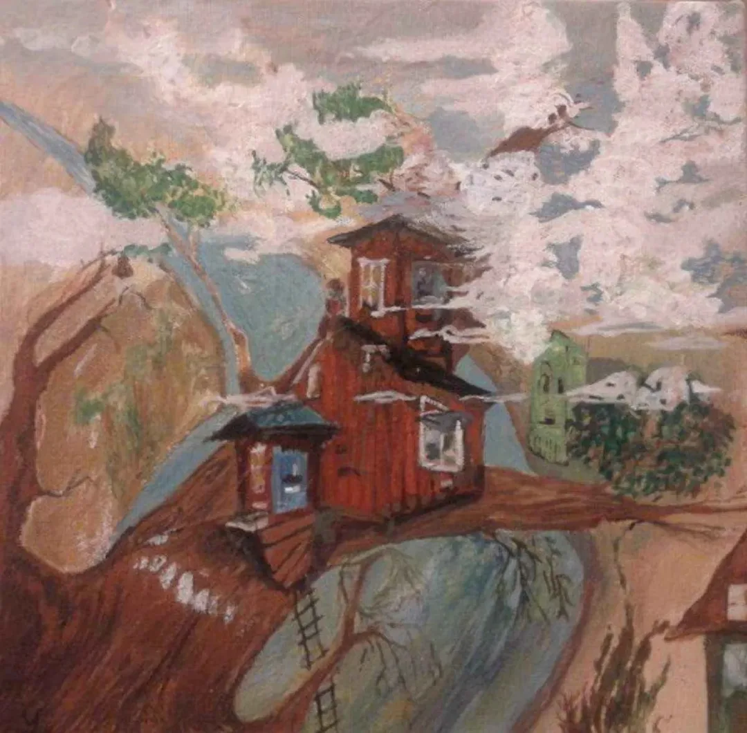 YELİZ DELİCE — “isimsiz”, 2015 "isimsiz" eseri YELİZ DELİCE tarafından 2015 yılında 25x25 cm ölçülerinde Tuval üzeri akrilik boya tekniği ile yapılmıştır.