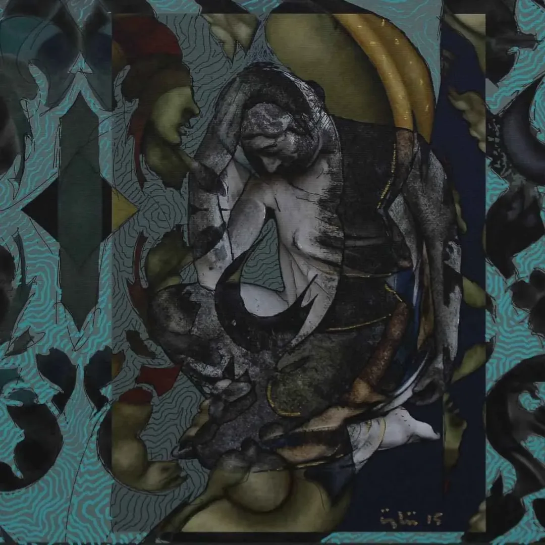 NECMETTİN ÖZLÜ — “isimsiz”, 2015 "isimsiz" eseri NECMETTİN ÖZLÜ tarafından 2015 yılında 25x25 cm ölçülerinde Tuval üzeri karışık teknik tekniği ile yapılmıştır.