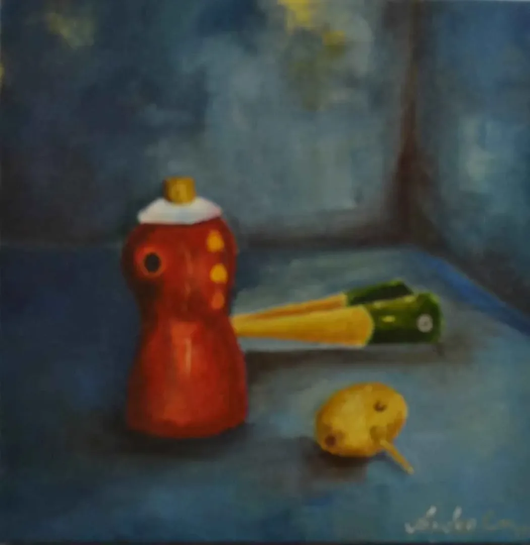 AYDAN CAN — “isimsiz”, 2015 "isimsiz" eseri AYDAN CAN tarafından 2015 yılında 25x25 cm ölçülerinde Tuval üzeri yağlı boya tekniği ile yapılmıştır.