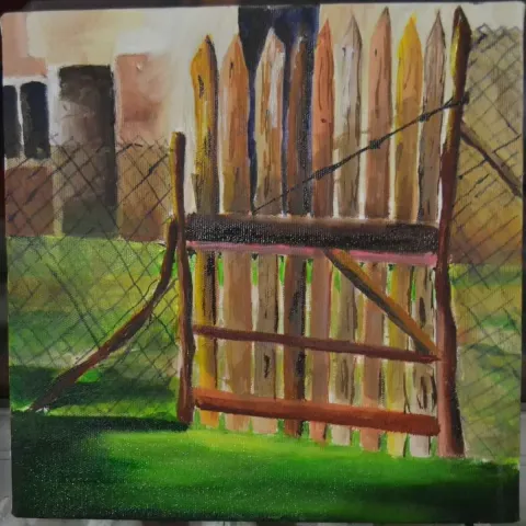 "isimsiz" eseri AYŞEGÜL KURTKAYA tarafından 2015 yılında 25x25 cm ölçülerinde Tuval üzeri yağlı boya tekniği ile yapılmıştır.