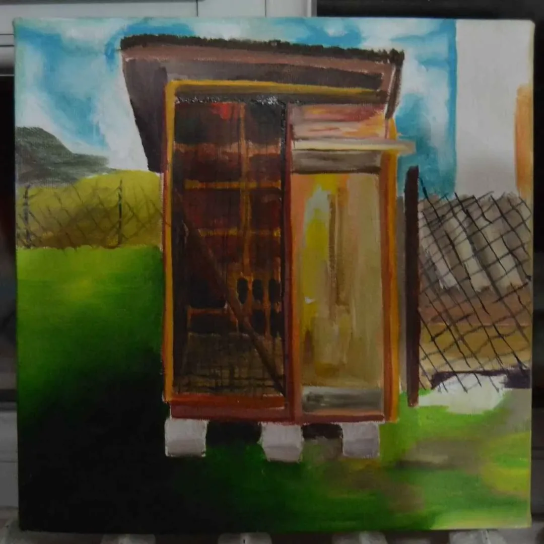 AYŞEGÜL KURTKAYA — “isimsiz”, 2015 "isimsiz" eseri AYŞEGÜL KURTKAYA tarafından 2015 yılında 25x25 cm ölçülerinde Tuval üzeri yağlı boya tekniği ile yapılmıştır.
