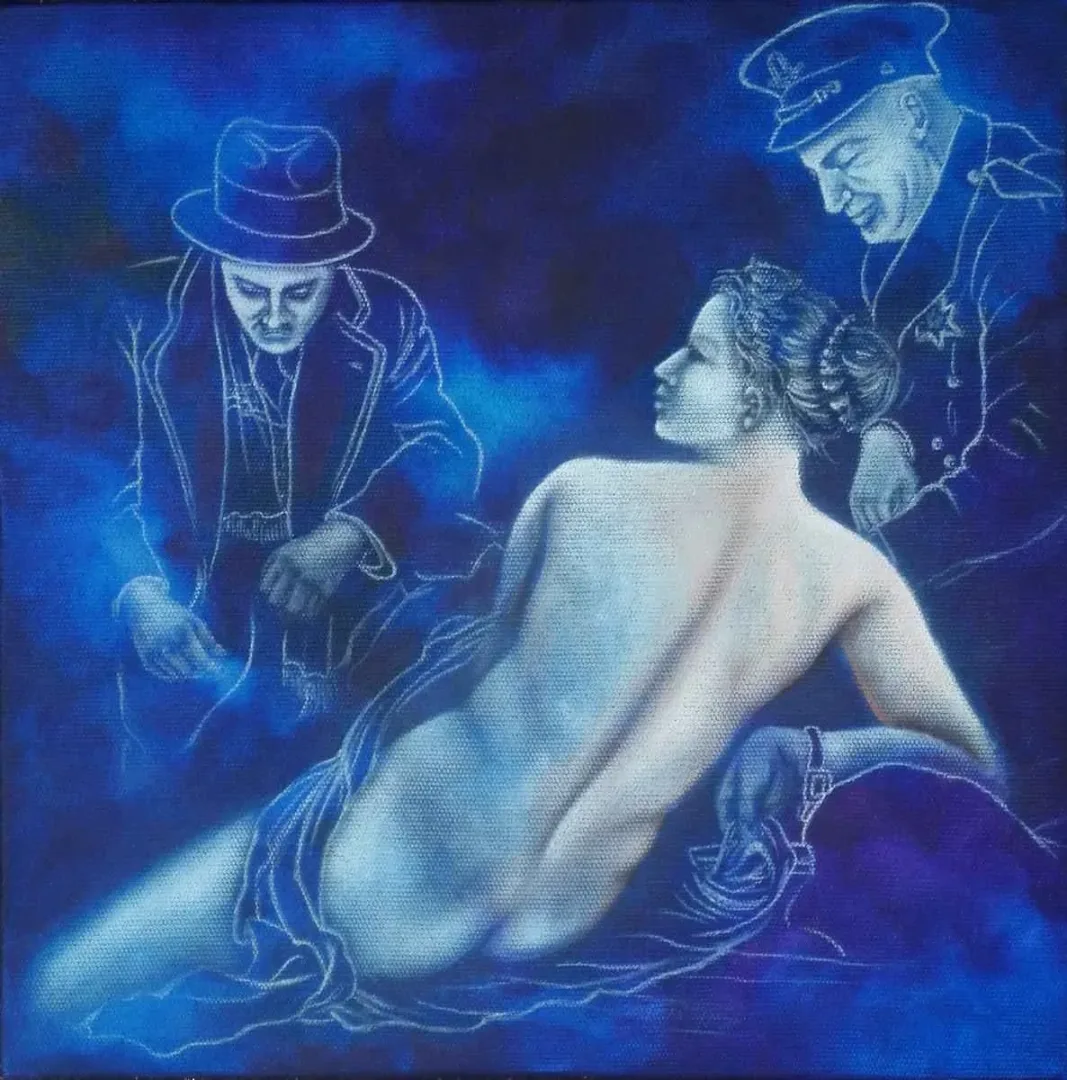 BERİL KILIÇ — “isimsiz”, 2015 "isimsiz" eseri BERİL KILIÇ tarafından 2015 yılında 25x25 cm ölçülerinde Tuval üzeri yağlı boya tekniği ile yapılmıştır.