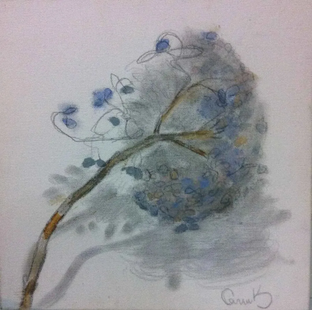 "isimsiz" eseri CANSU KAHRAMAN tarafından 2015 yılında 25x25 cm ölçülerinde Tuval üzeri yağlı boya tekniği ile yapılmıştır.