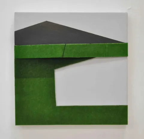 ELİF KÖSE — “isimsiz”, 2015 "isimsiz" eseri ELİF KÖSE tarafından 2015 yılında 25x25 cm ölçülerinde Tuval üzeri karışık teknik tekniği ile yapılmıştır.
