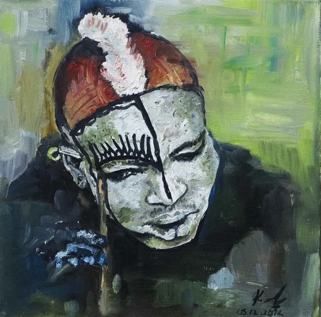 MELTEM KIZANÇ — “isimsiz”, 2015 "isimsiz" eseri MELTEM KIZANÇ tarafından 2015 yılında 25x25 cm ölçülerinde Tuval üzeri yağlı boya tekniği ile yapılmıştır.
