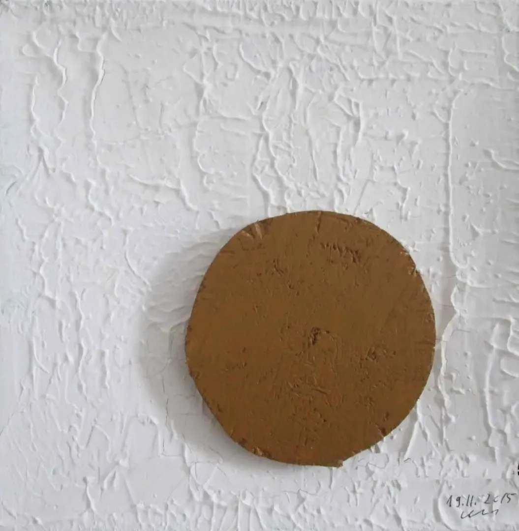 MUHAMMET LÜTFİ ÖZTÜRK — “isimsiz”, 2015 "isimsiz" eseri MUHAMMET LÜTFİ ÖZTÜRK tarafından 2015 yılında 25x25 cm ölçülerinde Tuval üzeri karışık teknik tekniği ile yapılmıştır.