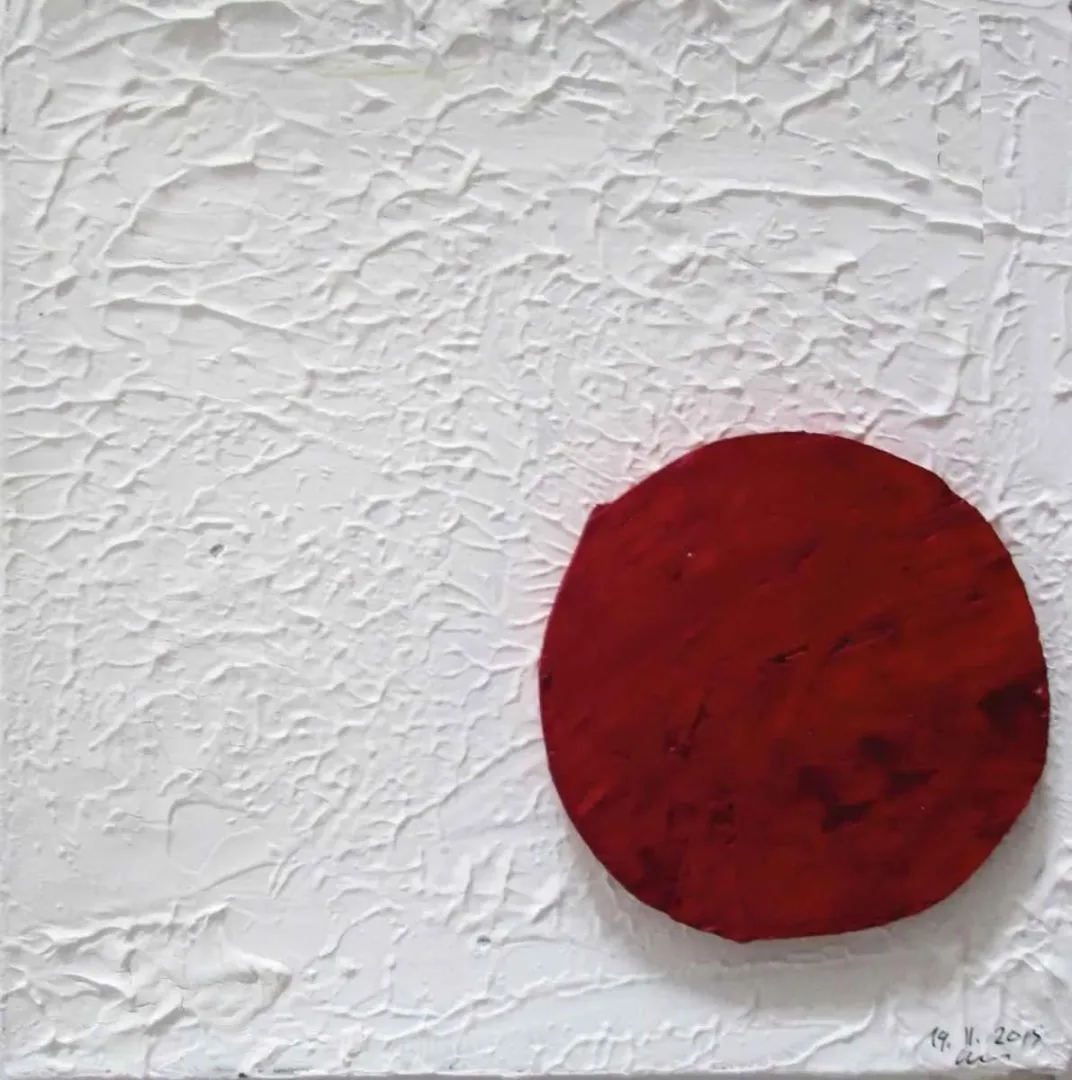 MUHAMMET LÜTFİ ÖZTÜRK — “isimsiz”, 2015 "isimsiz" eseri MUHAMMET LÜTFİ ÖZTÜRK tarafından 2015 yılında 25x25 cm ölçülerinde Tuval üzeri karışık teknik tekniği ile yapılmıştır.