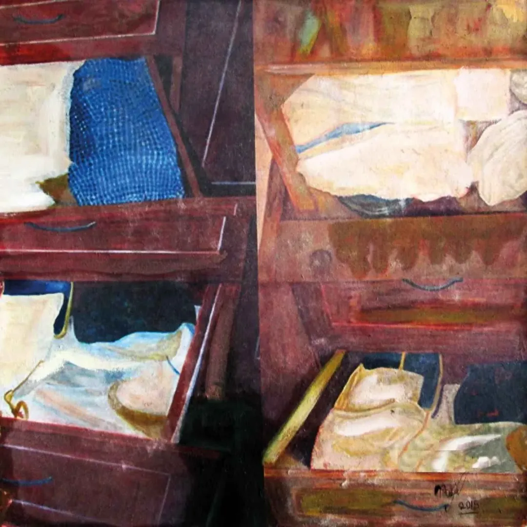 MÜSEBBİH FINDIK — “isimsiz”, 2015 "isimsiz" eseri MÜSEBBİH FINDIK tarafından 2015 yılında 25x25 cm ölçülerinde Tuval üzeri yağlı boya tekniği ile yapılmıştır.