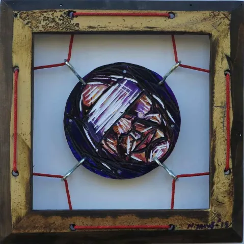 NURİ YAVUZ — “isimsiz”, 2015 "isimsiz" eseri NURİ YAVUZ tarafından 2015 yılında 25x25 cm ölçülerinde Karışık teknik tekniği ile yapılmıştır.