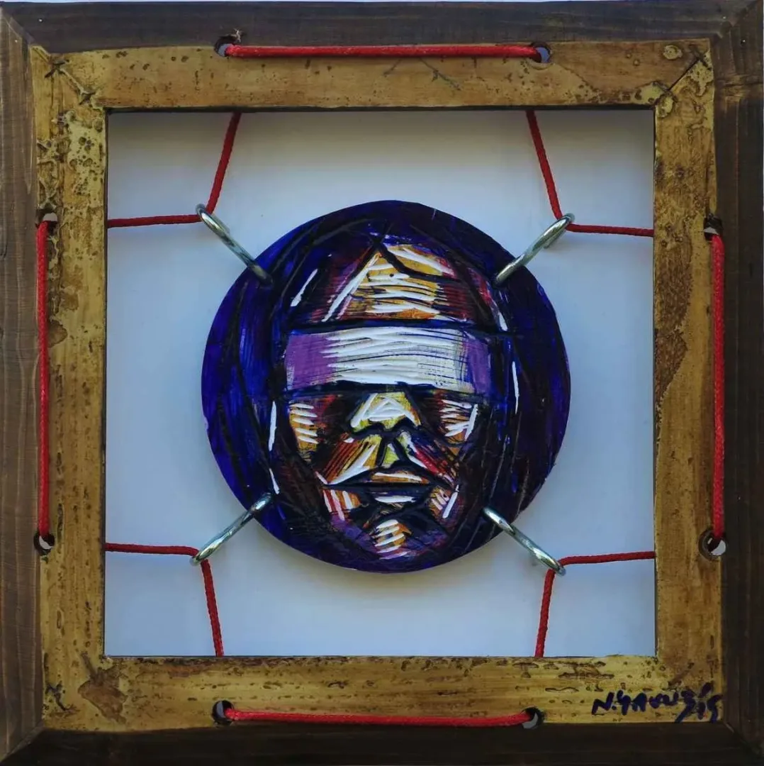 NURİ YAVUZ — “isimsiz”, 2015 "isimsiz" eseri NURİ YAVUZ tarafından 2015 yılında 25x25 cm ölçülerinde Karışık teknik tekniği ile yapılmıştır.