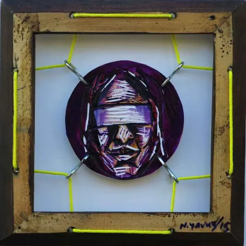 NURİ YAVUZ — “isimsiz”, 2015 "isimsiz" eseri NURİ YAVUZ tarafından 2015 yılında 25x25 cm ölçülerinde Karışık teknik tekniği ile yapılmıştır.