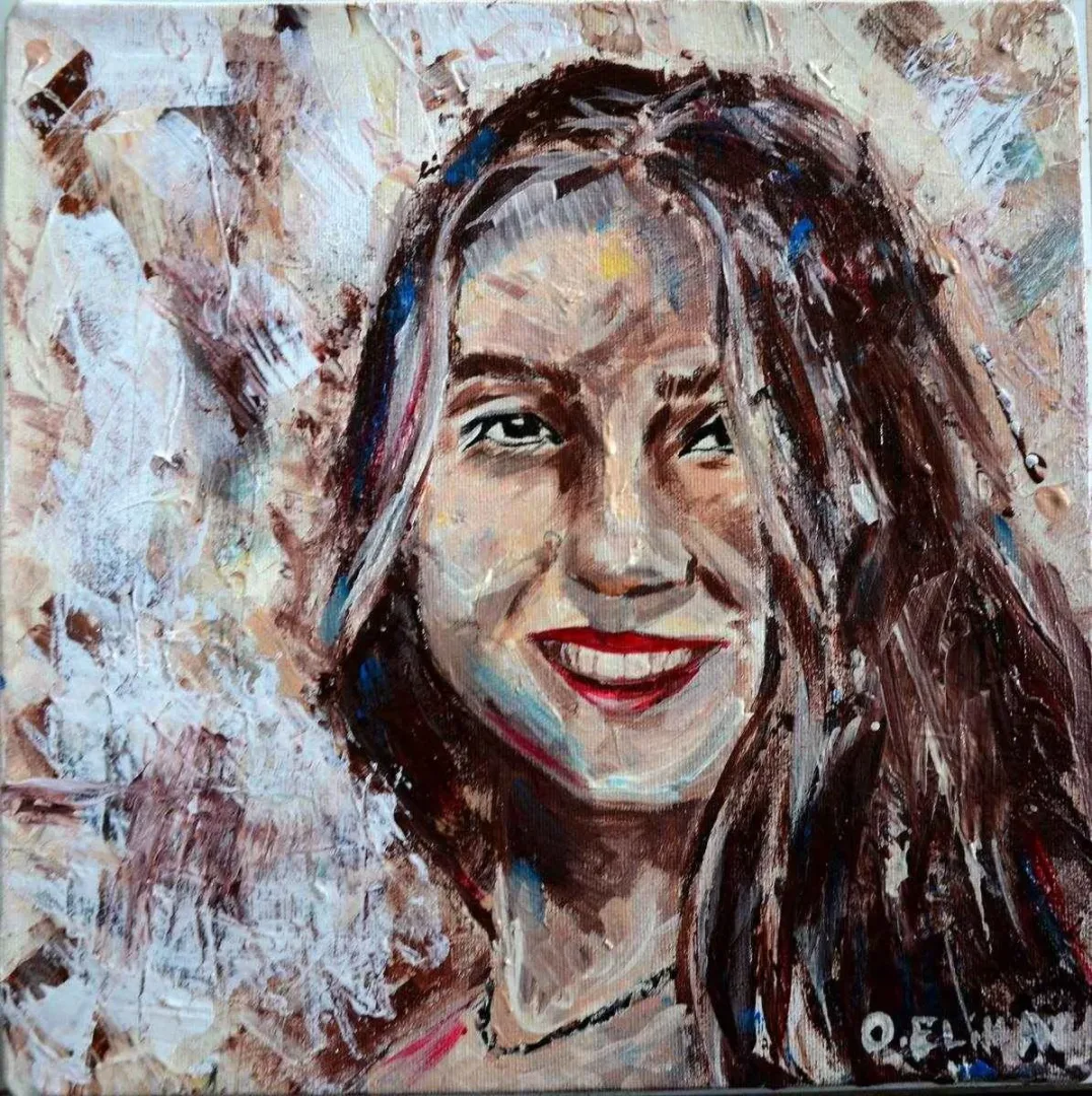 OĞUZ ELİKARA — “isimsiz”, 2015 "isimsiz" eseri OĞUZ ELİKARA tarafından 2015 yılında 25x25 cm ölçülerinde Tuval üzeri akrilik boya tekniği ile yapılmıştır.