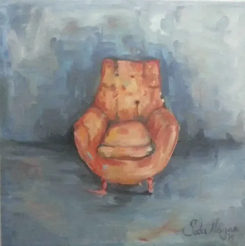 "isimsiz" eseri SEDA NOYAN tarafından 2015 yılında 25x25 cm ölçülerinde Tuval üzeri akrilik boya tekniği ile yapılmıştır.