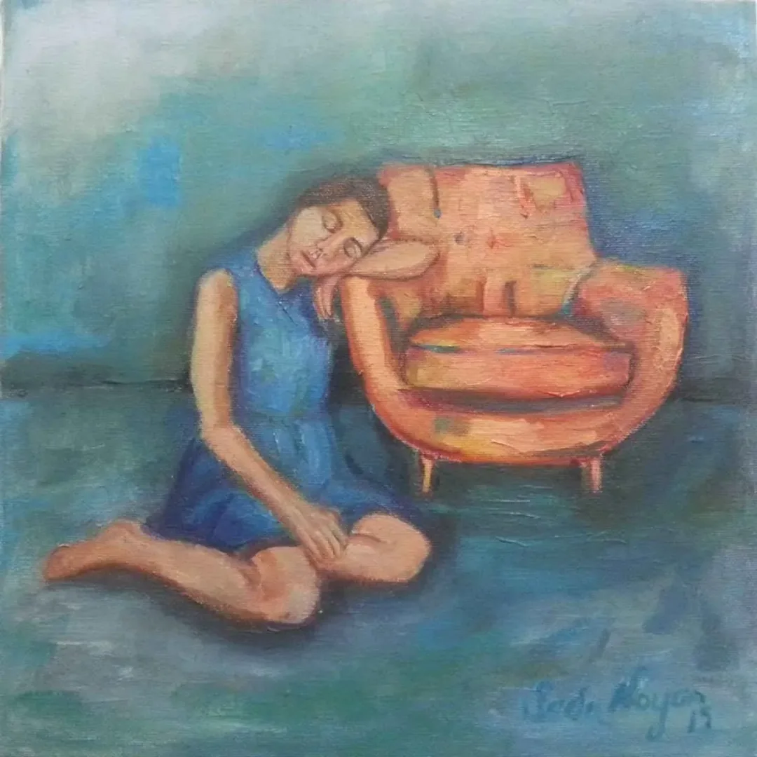 SEDA NOYAN — “isimsiz”, 2015 "isimsiz" eseri SEDA NOYAN tarafından 2015 yılında 25x25 cm ölçülerinde Tuval üzeri akrilik boya tekniği ile yapılmıştır.
