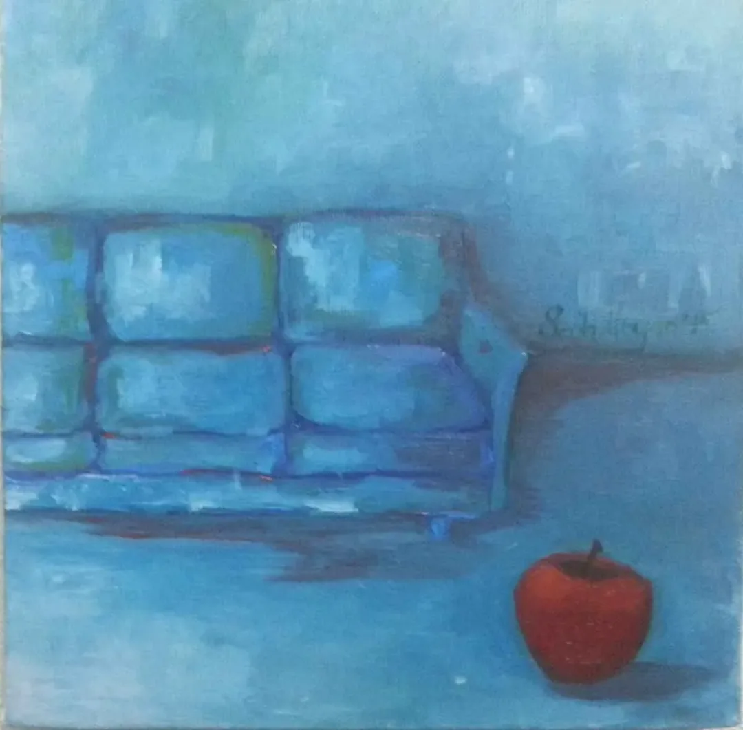 SEDA NOYAN — “isimsiz”, 2015 "isimsiz" eseri SEDA NOYAN tarafından 2015 yılında 25x25 cm ölçülerinde Tuval üzeri akrilik boya tekniği ile yapılmıştır.