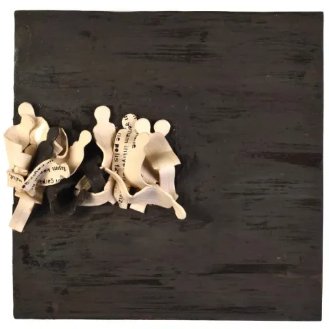 "isimsiz" eseri TÜLİN ÖZTÜRK tarafından 2015 yılında 25x25 cm ölçülerinde Seramik tekniği ile yapılmıştır.