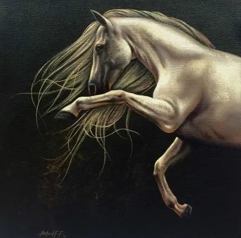 "isimsiz" eseri BEHZAT FEYZULLAH tarafından 2015 yılında 25x25 cm ölçülerinde Tuval üzeri yağlı boya tekniği ile yapılmıştır.