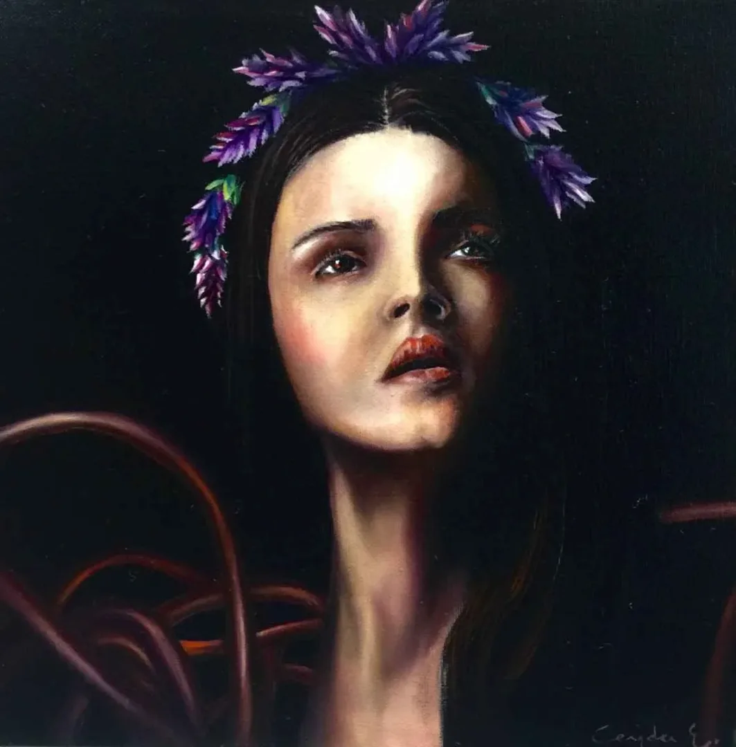 CEYDA ELÇİ — “isimsiz”, 2015 "isimsiz" eseri CEYDA ELÇİ tarafından 2015 yılında 25x25 cm ölçülerinde Tuval üzeri yağlı boya tekniği ile yapılmıştır.