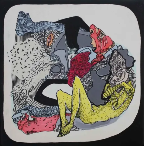 "isimsiz" eseri GÖZDE PINAR AKPINAR tarafından 2015 yılında 25x25 cm ölçülerinde Seramik tekniği ile yapılmıştır.