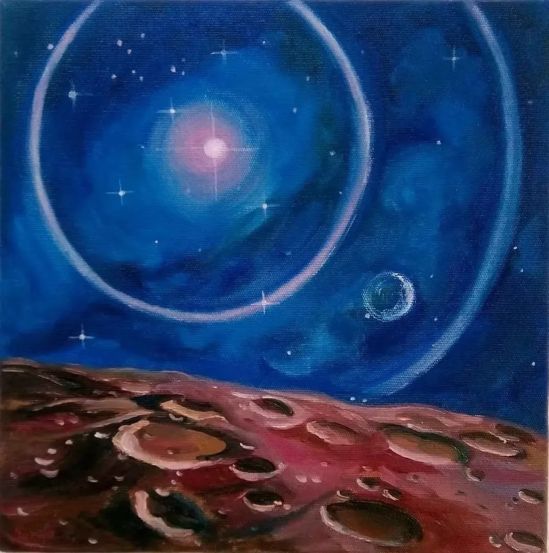 ŞERİFE ŞEN — “isimsiz”, 2015 "isimsiz" eseri ŞERİFE ŞEN tarafından 2015 yılında 25x25 cm ölçülerinde Tuval üzeri yağlı boya tekniği ile yapılmıştır.