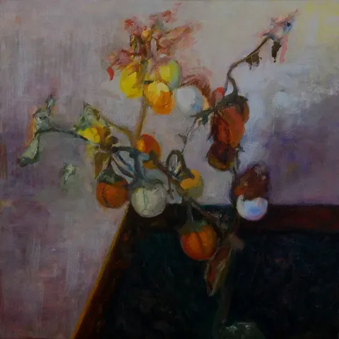 SEVİNÇ ÇİFTÇİ — “isimsiz”, 2015 "isimsiz" eseri SEVİNÇ ÇİFTÇİ tarafından 2015 yılında 25x25 cm ölçülerinde Tuval üzeri yağlı boya tekniği ile yapılmıştır.