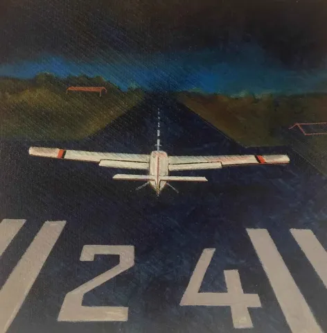 ALİ ERTUĞRUL KÜPELİ — “isimsiz”, 2015 "isimsiz" eseri ALİ ERTUĞRUL KÜPELİ tarafından 2015 yılında 25x25 cm ölçülerinde Tuval üzeri yağlı boya tekniği ile yapılmıştır.