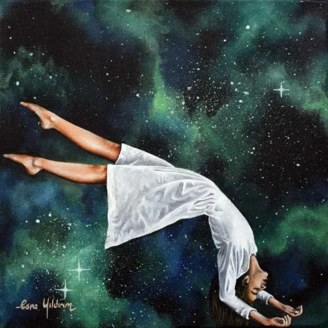 ESRA YILDIRIM 1995 — “isimsiz”, 2015 "isimsiz" eseri ESRA YILDIRIM 1995 tarafından 2015 yılında 25x25 cm ölçülerinde Tuval üzeri yağlı boya tekniği ile yapılmıştır.
