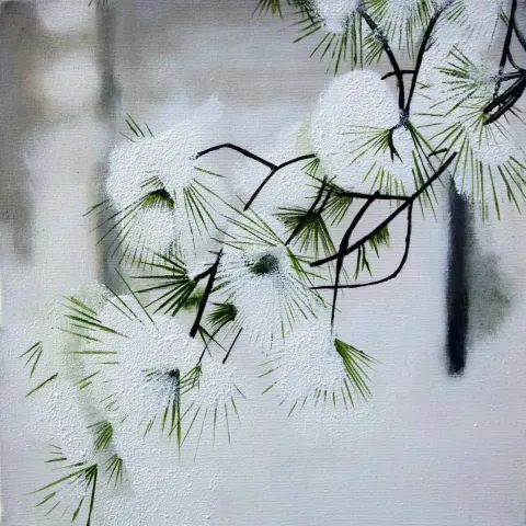 İNCİ YARIM — “isimsiz”, 2015 "isimsiz" eseri İNCİ YARIM tarafından 2015 yılında 25x25 cm ölçülerinde Tuval üzeri yağlı boya tekniği ile yapılmıştır.