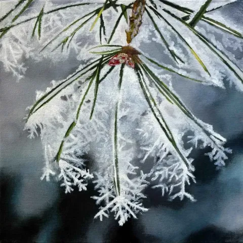 İNCİ YARIM — “isimsiz”, 2015 "isimsiz" eseri İNCİ YARIM tarafından 2015 yılında 25x25 cm ölçülerinde Tuval üzeri yağlı boya tekniği ile yapılmıştır.