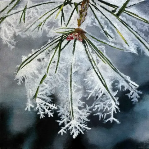 İNCİ YARIM — “isimsiz”, 2015 "isimsiz" eseri İNCİ YARIM tarafından 2015 yılında 25x25 cm ölçülerinde Tuval üzeri yağlı boya tekniği ile yapılmıştır.