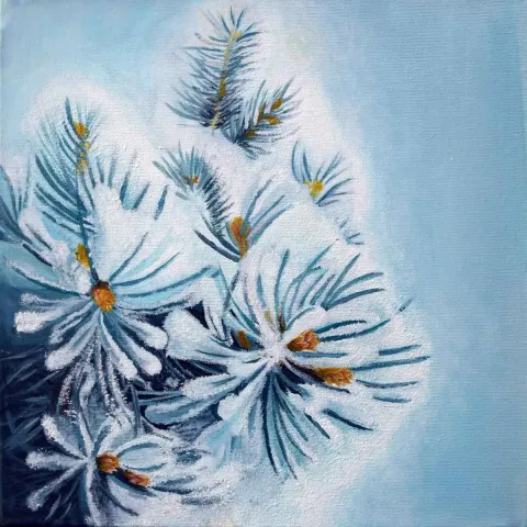 İNCİ YARIM — “isimsiz”, 2015 "isimsiz" eseri İNCİ YARIM tarafından 2015 yılında 25x25 cm ölçülerinde Tuval üzeri yağlı boya tekniği ile yapılmıştır.