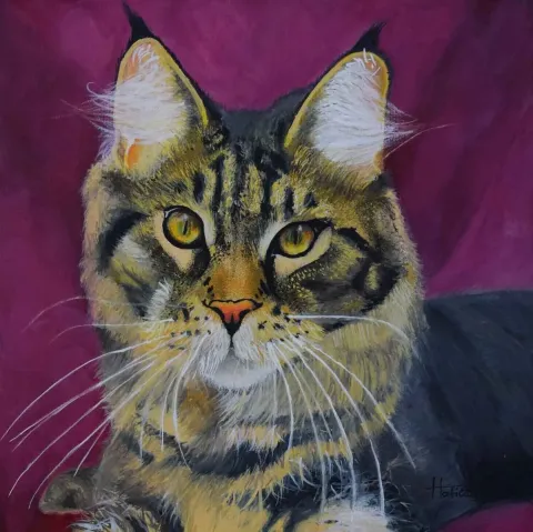 HATİCE ÇEVİK — “isimsiz”, 2015 "isimsiz" eseri HATİCE ÇEVİK tarafından 2015 yılında 25x25 cm ölçülerinde Tuval üzeri yağlı boya tekniği ile yapılmıştır.